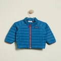 Patagonia - Down Sweater Babies - Coats & Jackets (Wavy Blue) Down Sweater - Babies