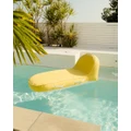Business & Pleasure Co. - The Pool Lounger - Home (Yellow) The Pool Lounger