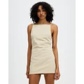 Lioness - Camille Backless Dress ICONIC EXCLUSIVE - Dresses (Wheat) Camille Backless Dress - ICONIC EXCLUSIVE