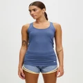 Nike - Dri FIT Maternity Tank Top - Maternity Singlets (Diffused Blue & Football Grey) Dri-FIT Maternity Tank Top