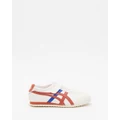 Onitsuka Tiger - Mexico 66 Kids - Sneakers (Birch & Rust Red) Mexico 66 - Kids