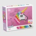 Plus Plus - Puzzle by Number Unicorn 250pcs - Puzzles (Pink) Puzzle by Number - Unicorn 250pcs