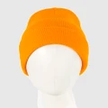 Max Alexander - European Made Wool Beanie - Headwear (Yellow) European Made Wool Beanie