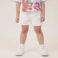 Cotton On Kids - Kyla Denim Shorts Kids Teens - Denim (Ecru) Kyla Denim Shorts - Kids-Teens