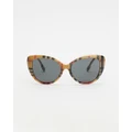 Burberry - 0BE4407 - Sunglasses (Light Brown) 0BE4407