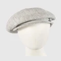 Max Alexander - European Made Grey Soft Woven Wool Beret Cap - Headwear (Light Grey) European Made Grey Soft Woven Wool Beret Cap