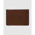 Fossil - Joshua Brown Card Case - Wallets (brown) Joshua Brown Card Case