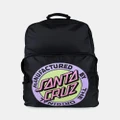 Santa Cruz - MFG Dot Retro Backpack Teens - Backpacks (Black) MFG Dot Retro Backpack - Teens