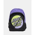 Santa Cruz - Double Dot Backpack Teens - Backpacks (Lilac) Double Dot Backpack - Teens