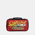 Santa Cruz - Bone Slasher Lunch Box Teens - Lunchboxes (Red Tie Dye) Bone Slasher Lunch Box - Teens