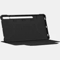 UAG - Tab S9 Plus Metropolis SE Folio Tablet Case - Tech Accessories (Black) Tab S9 Plus Metropolis SE Folio Tablet Case