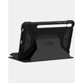 UAG - Tab S9 Metropolis SE Folio Tablet Case - Tech Accessories (Black) Tab S9 Metropolis SE Folio Tablet Case
