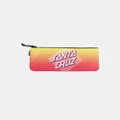 Santa Cruz - Solitaire Dot Fade Pencil Case Teens - All Stationery (Pink) Solitaire Dot Fade Pencil Case - Teens