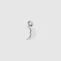Karen Walker - Mini Moon Charm - Jewellery (Sterling Silver) Mini Moon Charm