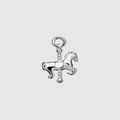 Karen Walker - Mini Carousel Horse Charm - Jewellery (Sterling Silver) Mini Carousel Horse Charm