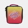 Santa Cruz - Solitaire Dot Fade Lunch Box Teens - Lunchboxes (Pink) Solitaire Dot Fade Lunch Box - Teens