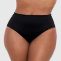 Miraclesuit Swimwear - Full Coverage Shaping Bikini Bottoms - Briefs (Black) Full Coverage Shaping Bikini Bottoms