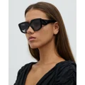 Prada - 0PR 14ZS - Sunglasses (Black) 0PR 14ZS