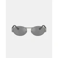 Versace - 0VE2264 - Sunglasses (Gunmetal) 0VE2264