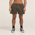 Wrangler - Roomie Cord Short - Shorts (BROWN) Roomie Cord Short