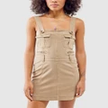BDG By Urban Outfitters - Utility Dress - Dresses (Chocolate) Utility Dress