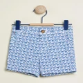 Tommy Hilfiger - MTD Critter Woven Shorts Babies Kids - Shorts (Miami Shark Print & Bright White) MTD Critter Woven Shorts - Babies-Kids