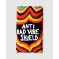 Volcom - Ozzy 'Anti Bad Vibes' Hooded Towel - Towels (Purple) Ozzy 'Anti Bad Vibes' Hooded Towel