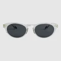 Roxy - Ivi Sunglasses For Women - Sunglasses (CLEAR/GREY) Ivi Sunglasses For Women