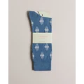 Ted Baker - Drenchd Sock - Underwear & Socks (BLUE) Drenchd Sock