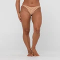 Rusty - Panama Brazilian Bikini Pant - Bikini Bottoms (TED) Panama Brazilian Bikini Pant