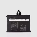 Samsonite - Medium+ Foldable Luggage Cover - Travel and Luggage (Black) Medium+ Foldable Luggage Cover