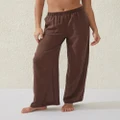 Cotton On Body - Relaxed Beach Pant - Swimwear (BROWN) Relaxed Beach Pant