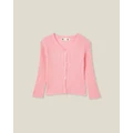 Cotton On Kids - Molly Cardigan Pink - Coats & Jackets (PINK) Molly Cardigan Pink