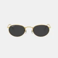 Ray-Ban - Round Metal RB3447 - Sunglasses (Polarised Gold & Black) Round Metal RB3447
