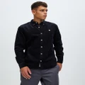Carhartt - LS Madison Cord Shirt - Casual shirts (Black & Wax) LS Madison Cord Shirt