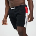 Ellesse - Bratani Shorts - Shorts (Black, Red & White) Bratani Shorts