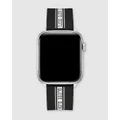 Guess - Guess Apple Band Black Logo - Fitness Trackers (Black) Guess Apple Band - Black Logo