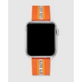 Guess - Guess Apple Band Orange Logo - Fitness Trackers (Orange) Guess Apple Band - Orange Logo