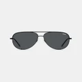 Quay Australia - High Key Polarised Black Sunglasses - Sunglasses (Black & Smoke) High Key Polarised Black Sunglasses