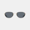 Quay Australia - Big Time - Sunglasses (Gold & Smoke) Big Time