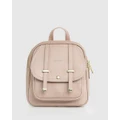 Belle & Bloom - Camila Leather Backpack - Backpacks (Pink) Camila Leather Backpack