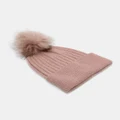 Morgan & Taylor - Kalani Wool Blend Beanie - Headwear (Pink) Kalani Wool Blend Beanie