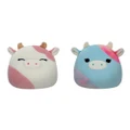 Squishmallows - 8 Inch Pink Cow Blue TieDye Cow Flipamallows - Animals (Multi) 8 Inch Pink Cow Blue TieDye Cow Flipamallows