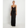Alice In The Eve - Eleanor Lace Knit Maxi Dress - Dresses (BLACK) Eleanor Lace Knit Maxi Dress