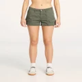 Lee - Y2k Low Relaxed Short - Denim (GREEN) Y2k Low Relaxed Short