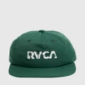 RVCA - Gangsters Paradise Snapback - Headwear (COLLEGE GREEN) Gangsters Paradise Snapback