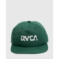 RVCA - Gangsters Paradise Snapback - Headwear (COLLEGE GREEN) Gangsters Paradise Snapback