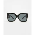 Versace - 0VE4402 - Sunglasses (Black) 0VE4402