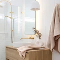 Bambury - Elvire Bath Towel 2 Pack - Bathroom (Beige) Elvire Bath Towel 2 Pack