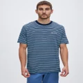 Ben Sherman - Stripe Tee - T-Shirts & Singlets (Dark Navy) Stripe Tee